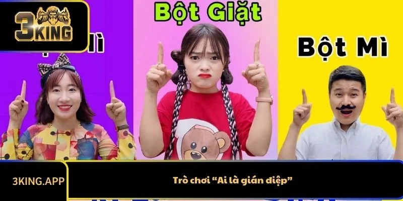 Trò chơi “Ai là gián điệp”