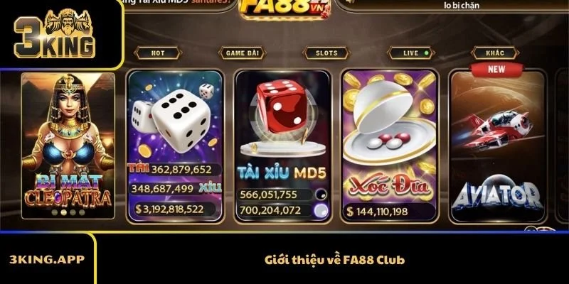 Giới thiệu về FA88 Club