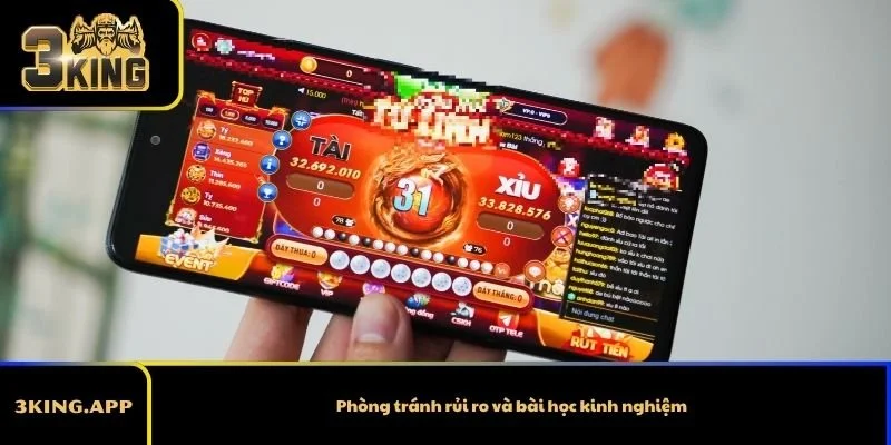 Phòng tránh rủi ro và bài học kinh nghiệm