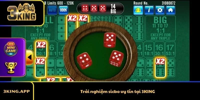 Trải nghiệm sicbo uy tín tại 3KING