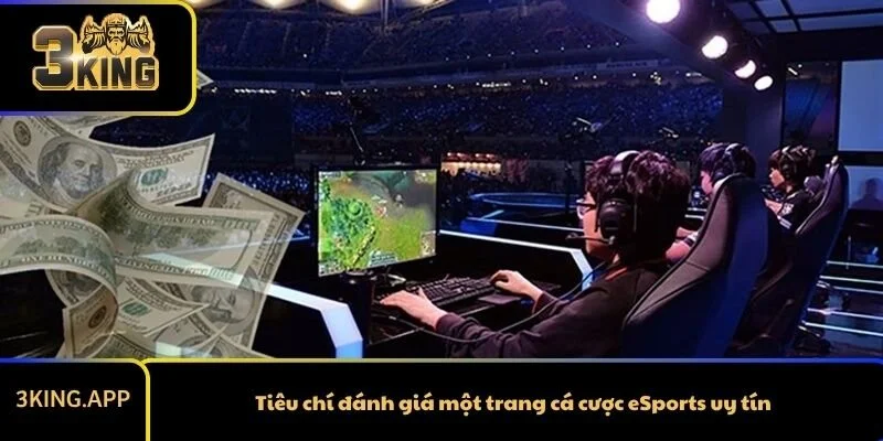 Tiêu chí đánh giá một trang cá cược eSports uy tín