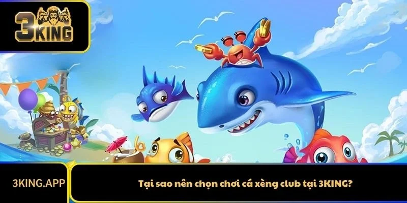 Tại sao nên chọn chơi cá xèng club tại 3KING?