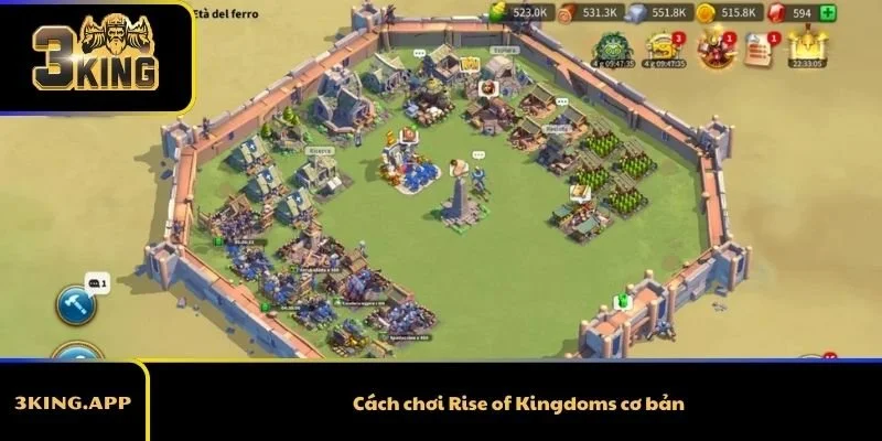 Cách chơi Rise of Kingdoms cơ bản