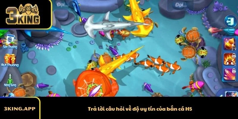 Trả lời câu hỏi về độ uy tín của bắn cá H5