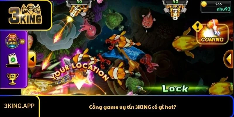 Cổng game uy tín 3KING có gì hot?