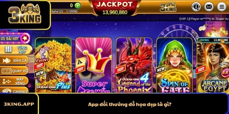 App đổi thưởng đồ họa đẹp là gì?