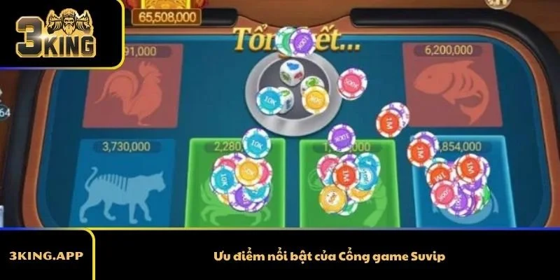 Ưu điểm nổi bật của Cổng game Suvip