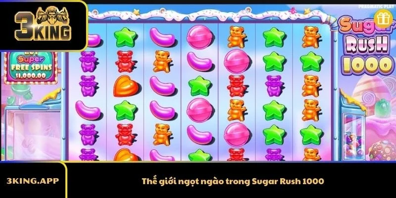 Thế giới ngọt ngào trong Sugar Rush 1000
