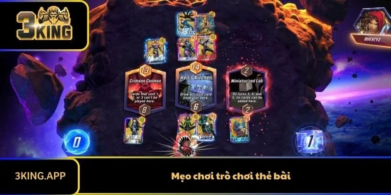 Mẹo chơi trò chơi thẻ bài