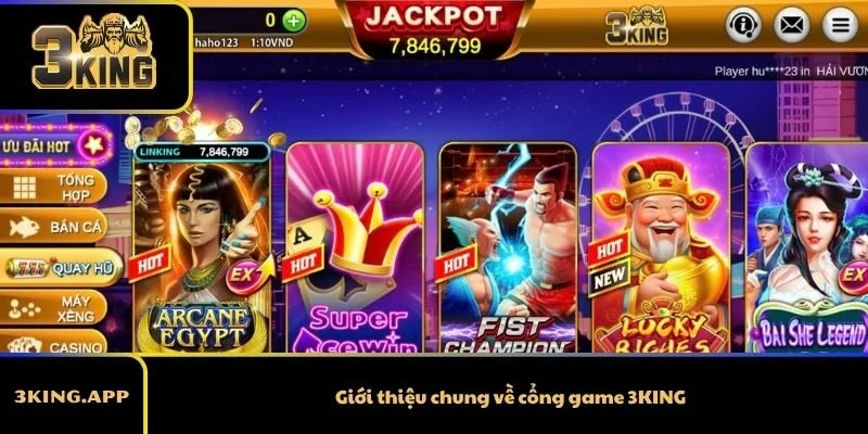 Giới thiệu chung về cổng game 3KING
