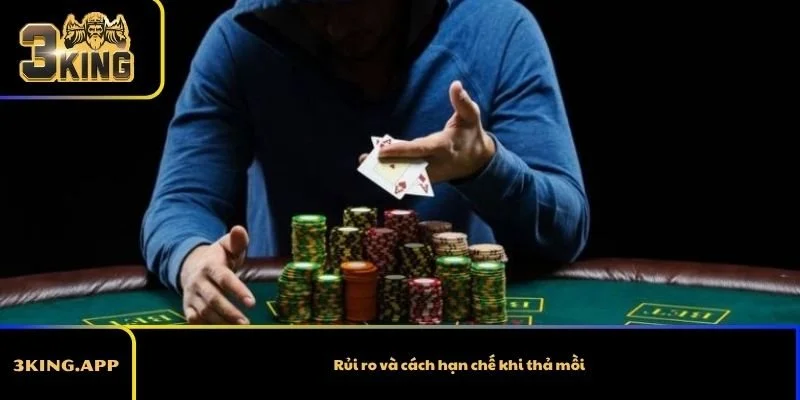 Rủi ro và cách hạn chế khi thả mồi