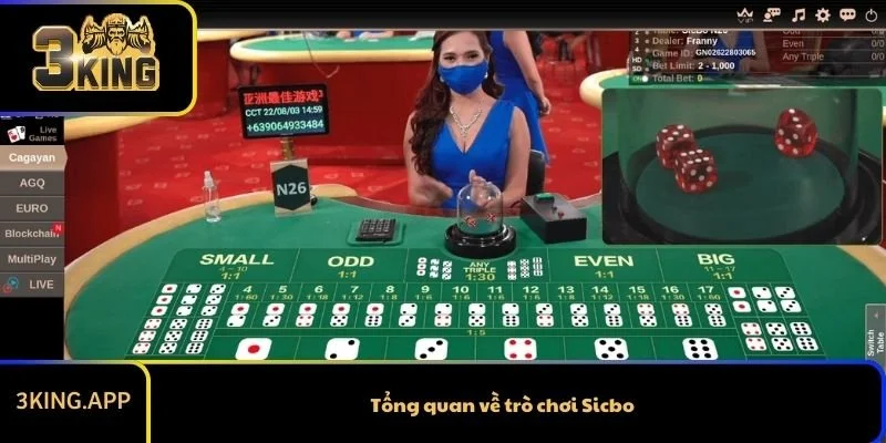Tổng quan về trò chơi Sicbo