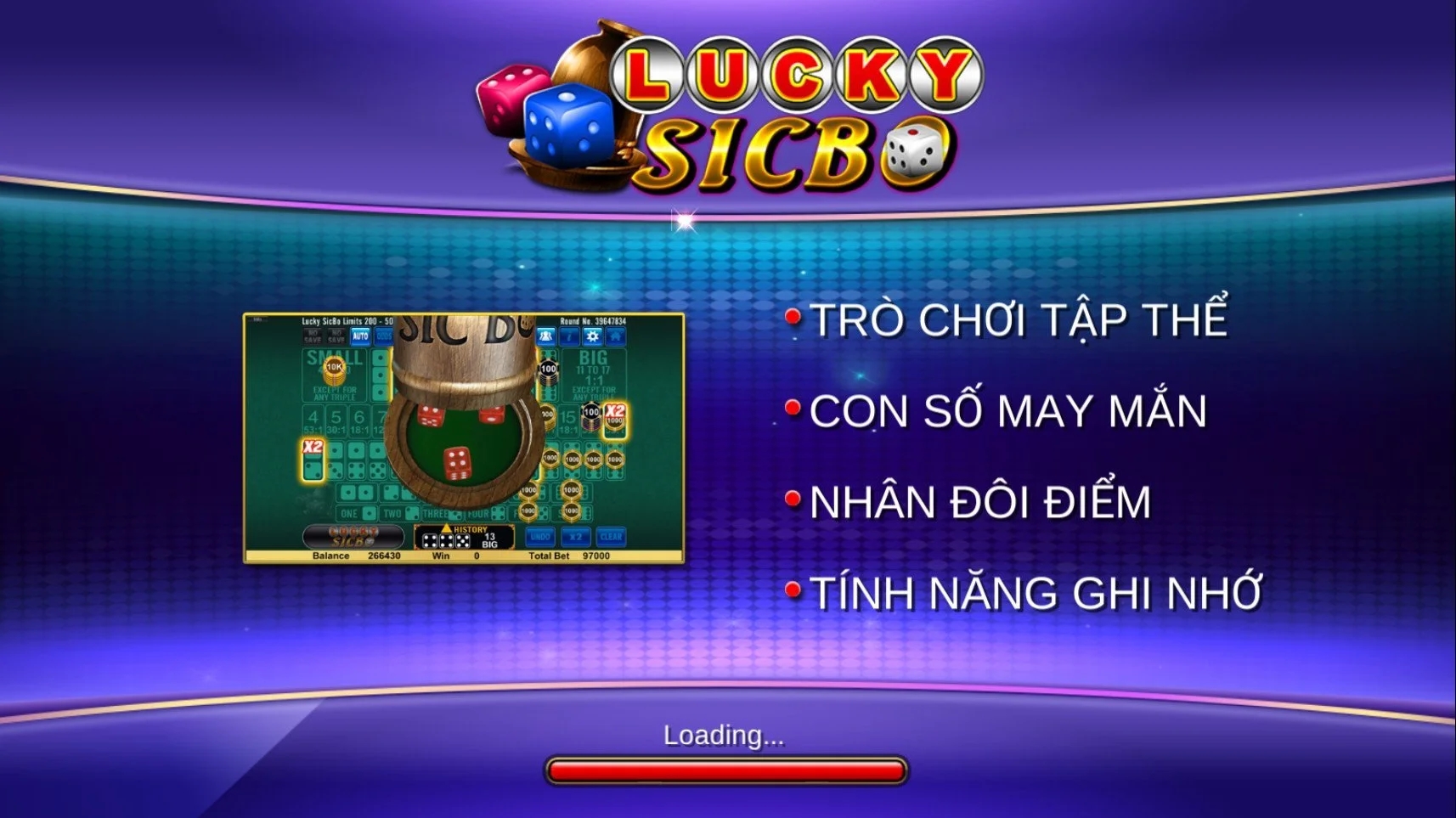 kiếm tiền từ game Sicbo