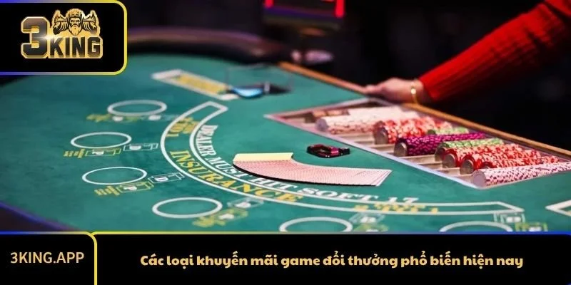 Các loại khuyến mãi game đổi thưởng phổ biến hiện nay