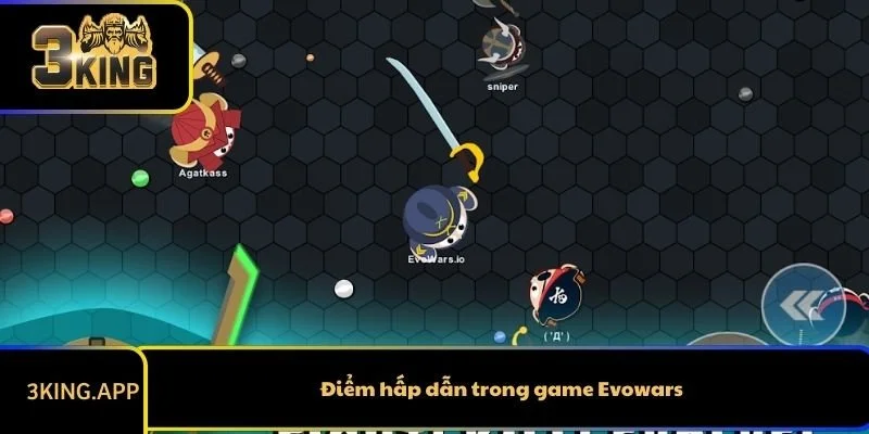 Điểm hấp dẫn trong game Evowars