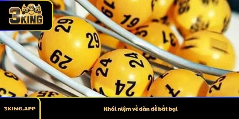 Khái niệm về dàn đề bất bại