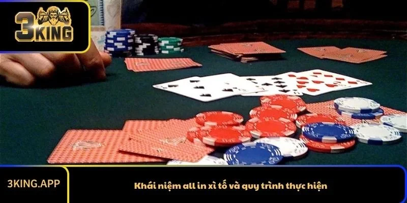 Khái niệm all in xì tố và quy trình thực hiện