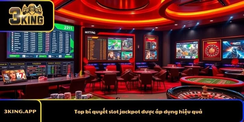 Top bí quyết slot jackpot được áp dụng hiệu quả