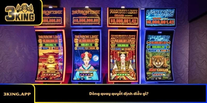 Dòng quay quyết định điều gì?