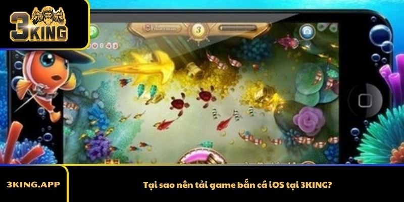 Tại sao nên tải game bắn cá iOS tại 3KING?