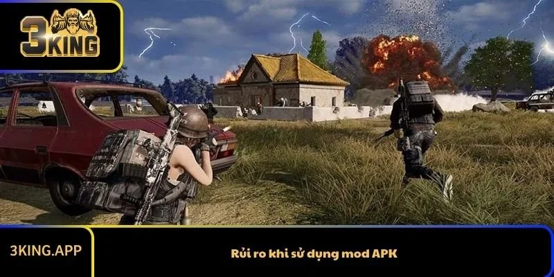 Rui ro khi su dung game mod APK
