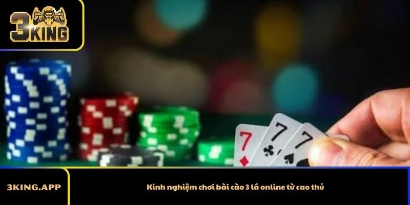 Kinh nghiệm chơi bài cào 3 lá online từ cao thủ