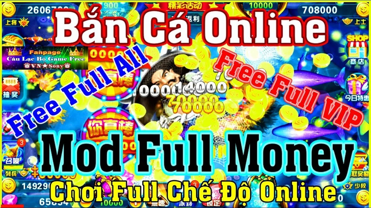 hack game bắn cá online