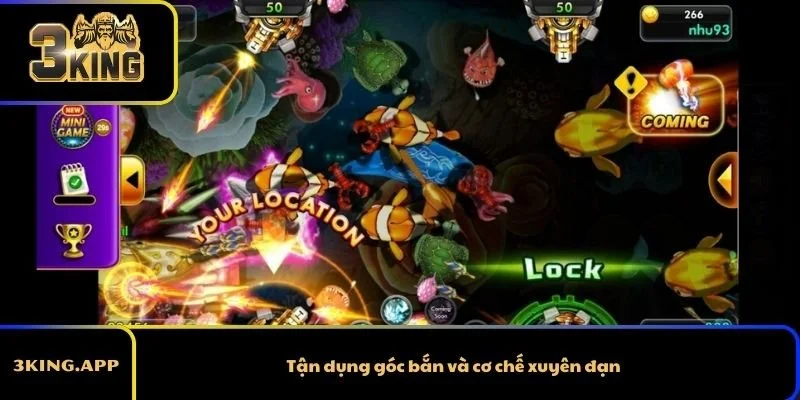 Tận dụng góc bắn và cơ chế xuyên đạn