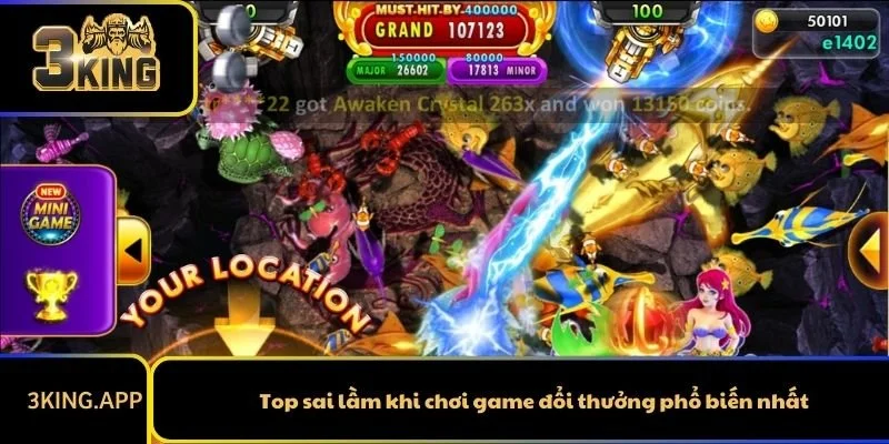 Top sai lầm khi chơi game đổi thưởng phổ biến nhất