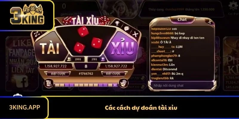 Các cách dự đoán tài xỉu