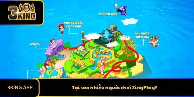 Tại sao nhiều người chơi ZingPlay?