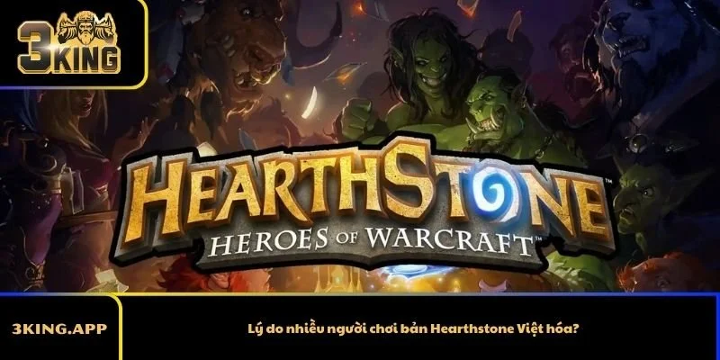 Lý do nhiều người chơi bản Hearthstone Việt hóa?