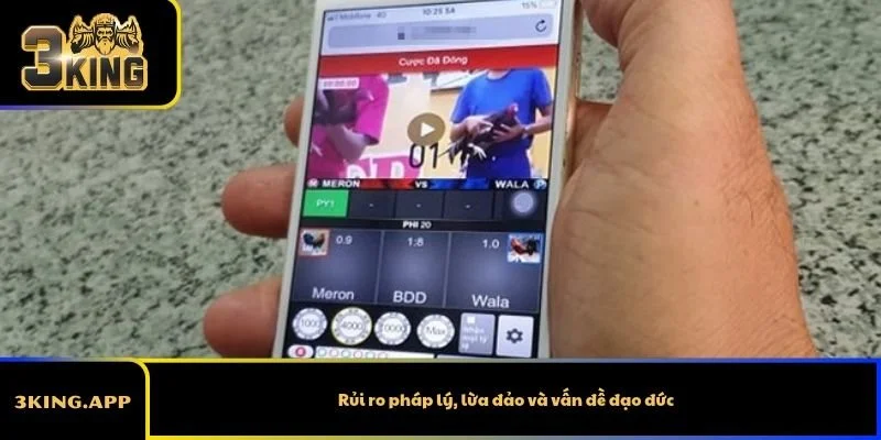 Rủi ro pháp lý, lừa đảo và vấn đề đạo đức