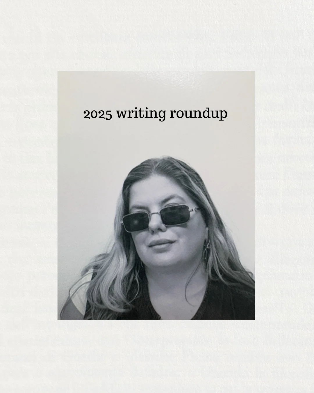 Indulge me, a selection of pieces I was proud to write in 2025 

I think it is always worth taking stock at the end of a year, and I feel exceptionally grateful to be trusted with the sometimes tricky, sensitive topics (feminism, misogyny, body image