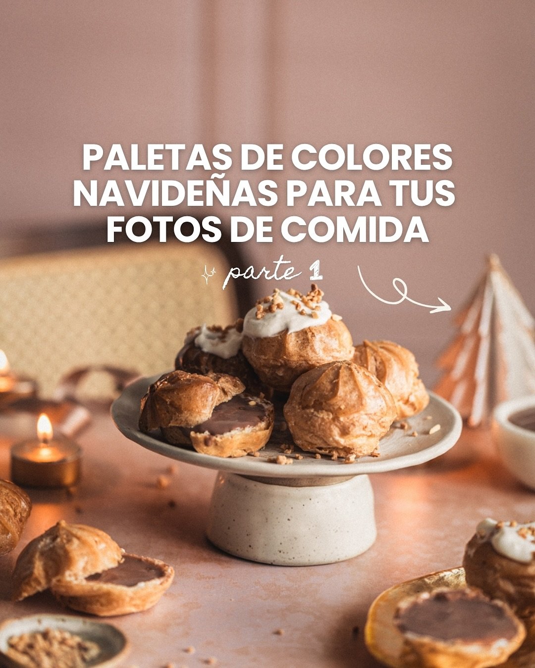 Me enamor&eacute; de la primera 🤎🎨 Si sigues buscando inspiraci&oacute;n para tus fotos navide&ntilde;as, desliza para ver 4 paletas que funcionan genial. 

De Mocha Mousse (color Pantone 2025) a tonos m&aacute;s dram&aacute;ticos, te cuento exacta