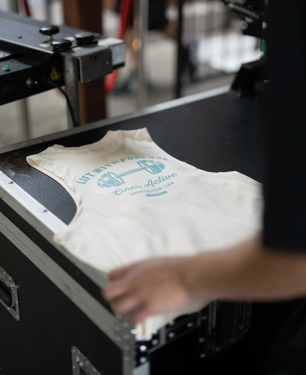 Oner Active t shirt print press print at 83 Rivington Street sleeveless top