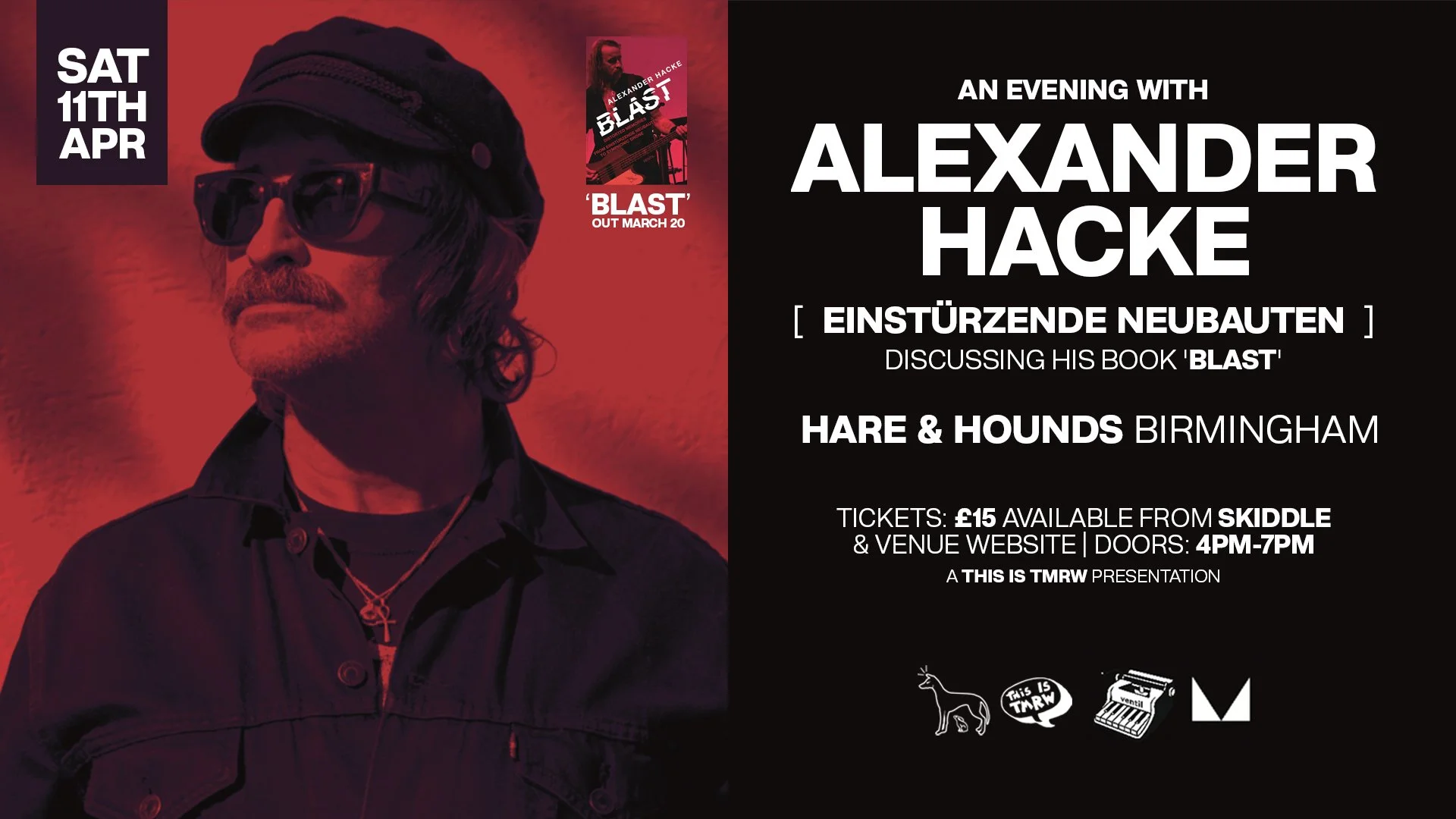 Alexander Hacke (Einstürzende Neubauten) - In Conversation