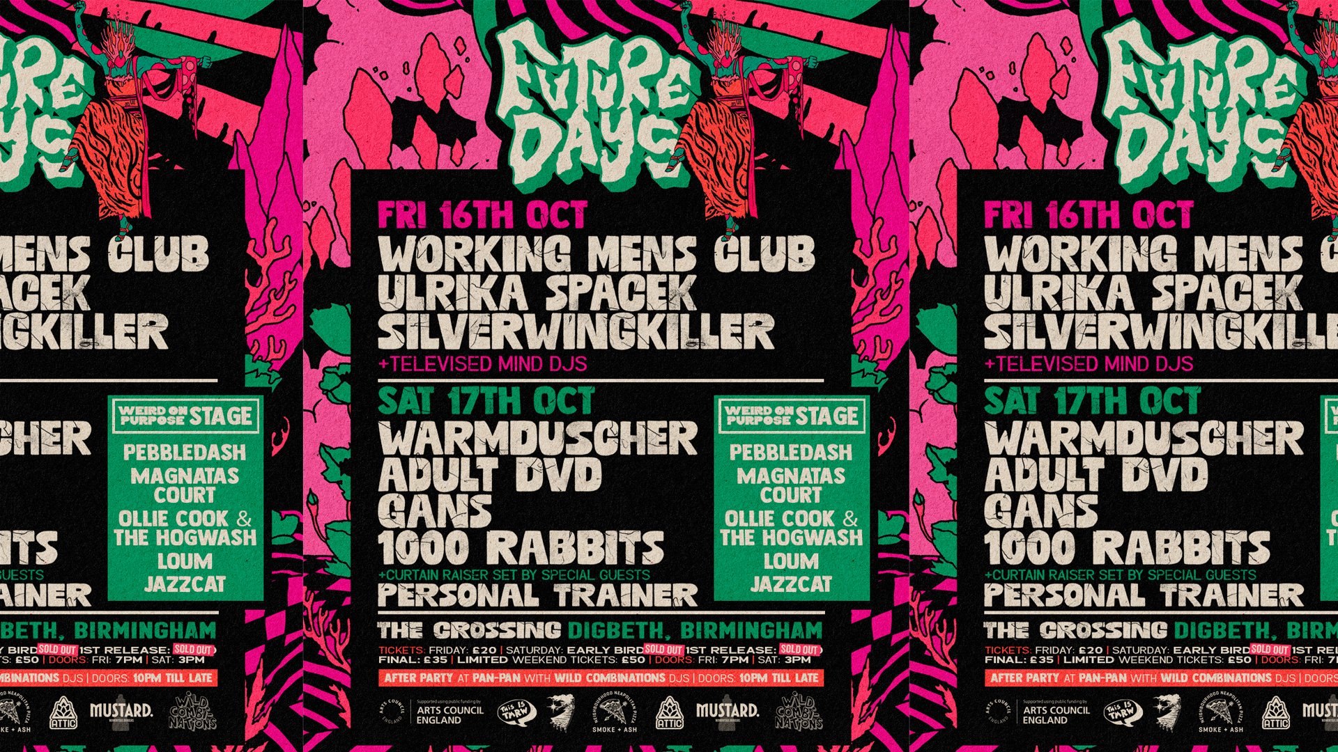 Future Days 2026 w/ WOrking Men’s Club, Ulrika Spacek &amp; SILVERwingkiller