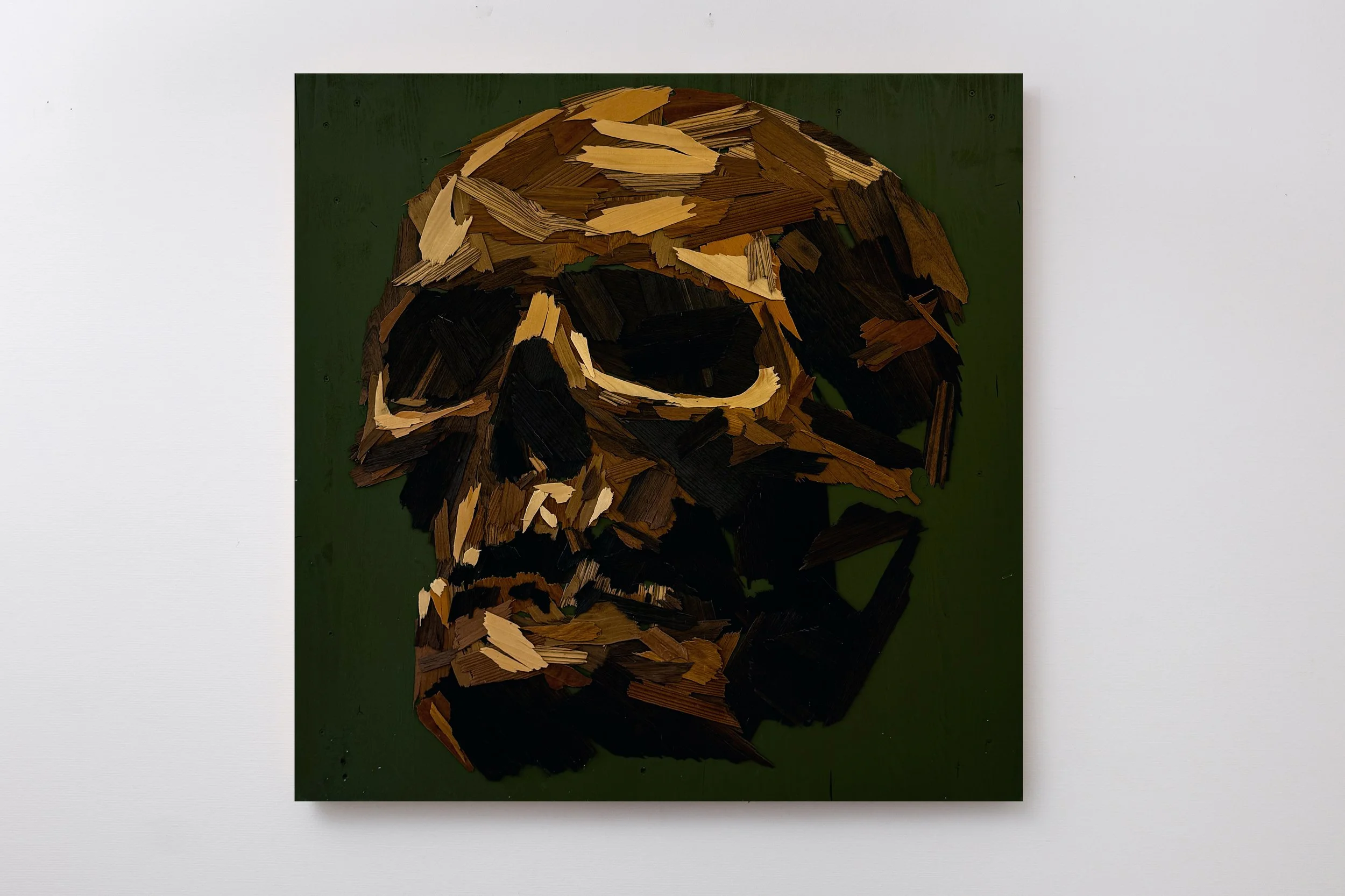 Simon Berger — Skull, 2019 —
Wood, 100/100 cm, Unique Work