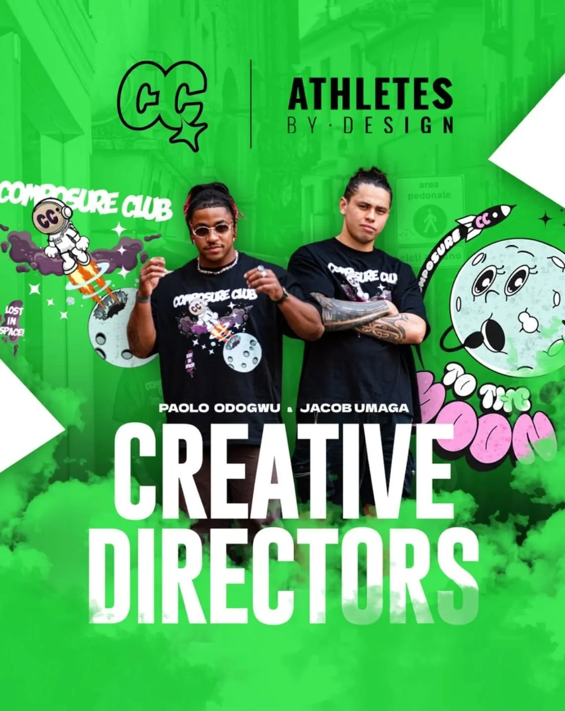Making moves with @AthletesByDesign 🚀🌝

We&rsquo;re proud to announce @paolife_ and @jacobumaga as the new Creative Directors of ABD, bringing their experience, vision, and athlete-first mindset to the heart of our brand.

From performance to desig