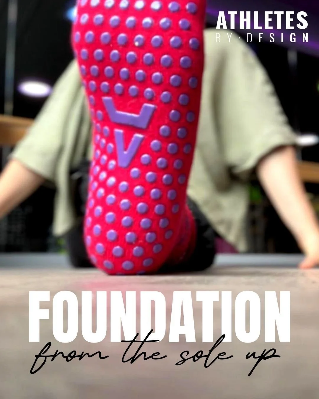 Point, stretch, and hold with total ease.

ABD grip socks give you the comfort and control to extend fully without slipping, sliding, or breaking your flow. Whether you&rsquo;re on the mat or the reformer, stay secure so your toes, and your movement,