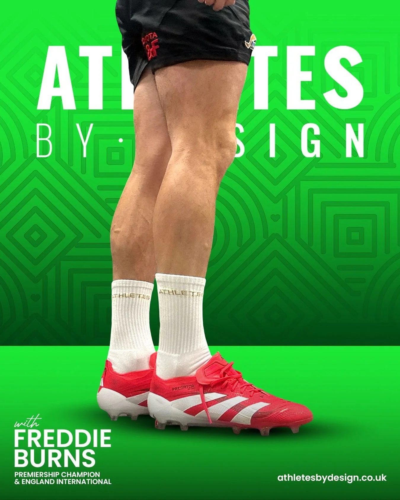Elite standards. Trusted by elite athletes.
 
Freddie Burns is one of the athletes who chooses ABD grip socks as part of his training and preparation, relying on the grip, comfort, and stability needed to perform at the highest level.
 
When margins 