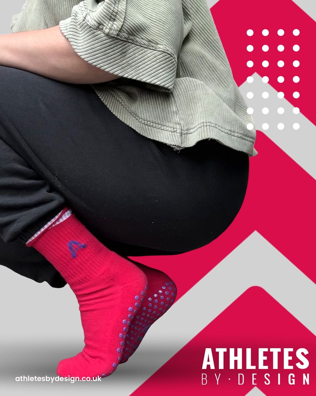 Move the way you&rsquo;re meant to.

ABD grip socks give you the traction to stay secure and the comfort to move freely, through stretches, transitions, and every rep in between.

No slipping. No second-guessing. Just clean, confident movement.

#Ath