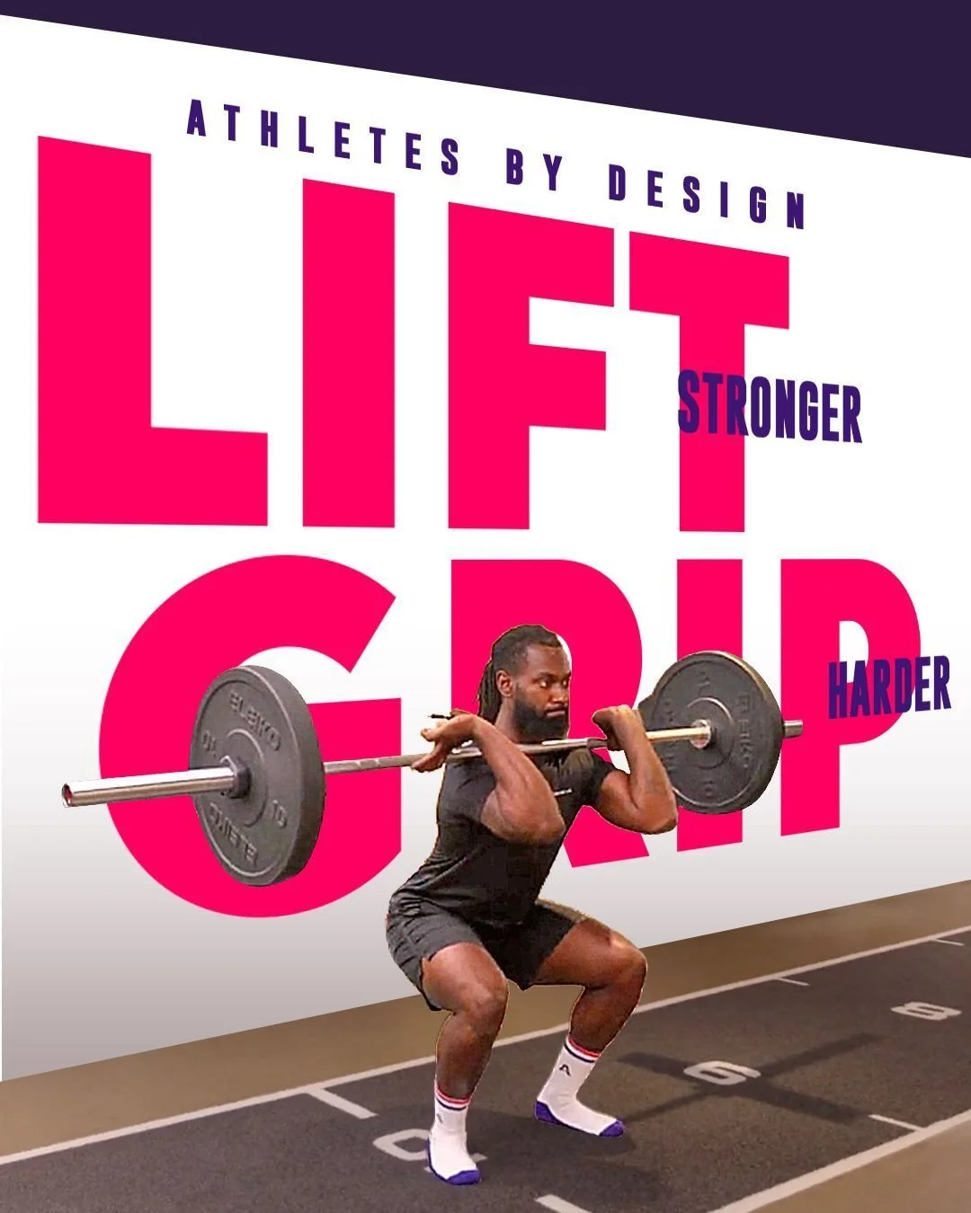 Lift stronger. Push harder. Go heavier.

ABD grip socks give you the stable base and locked-in feel you need under the bar, keeping your footing secure so your focus stays on the lift, not your stance.

When the weight goes up, your foundation should