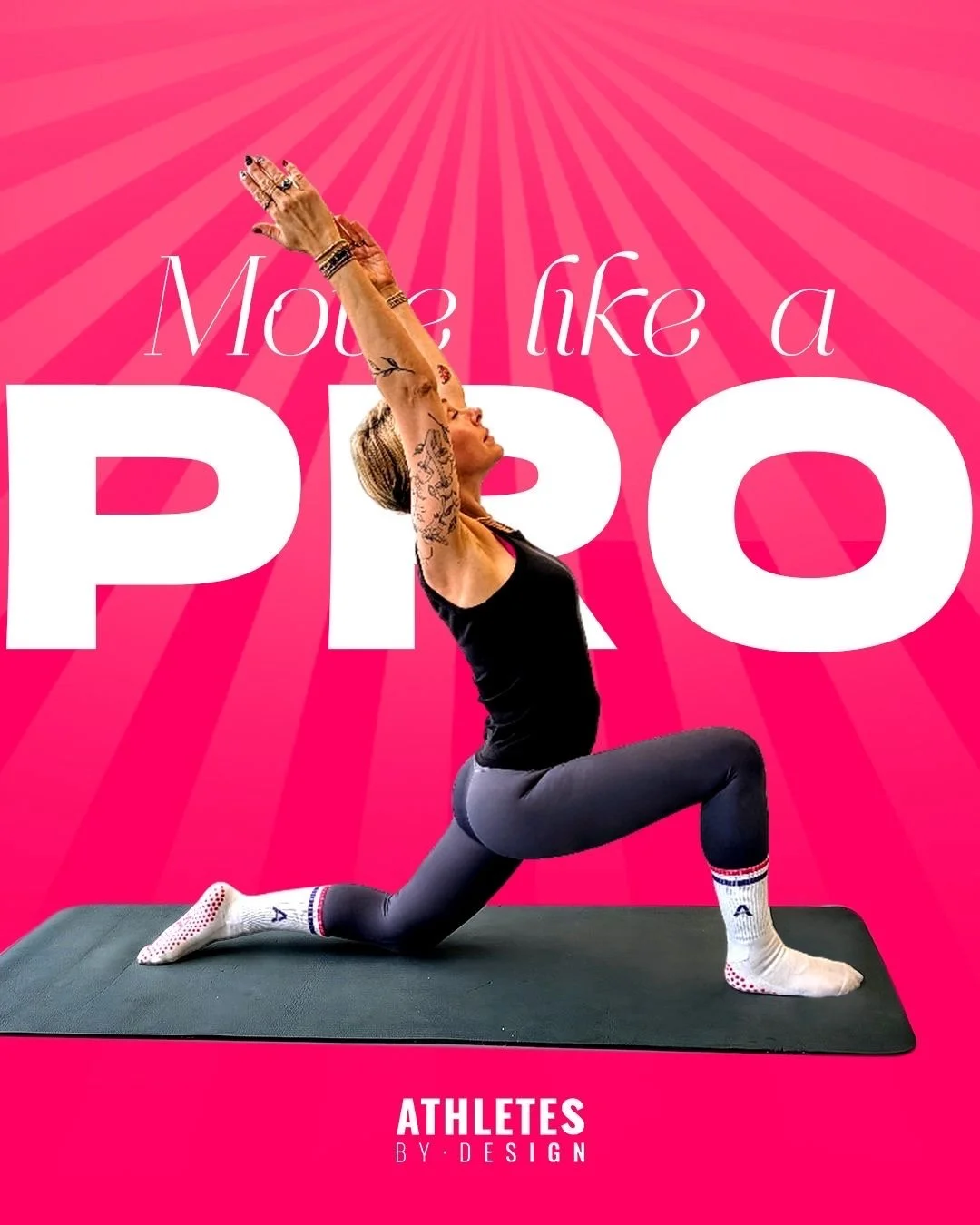 ABD grip socks help you emulate professional performance, reaching the peak of your potential whilst looking awesome.

#athletesbydesign #gripsocks