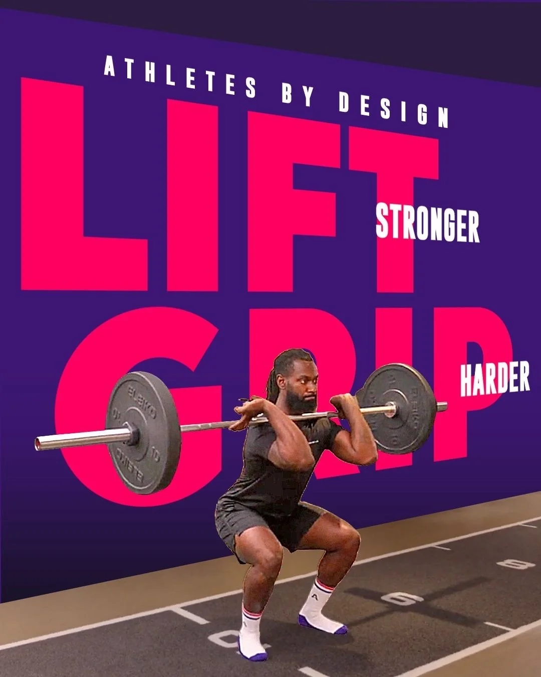 Your session deserves better than average.
Upgrade your foundation with ABD grip socks.

#AthletesByDesign