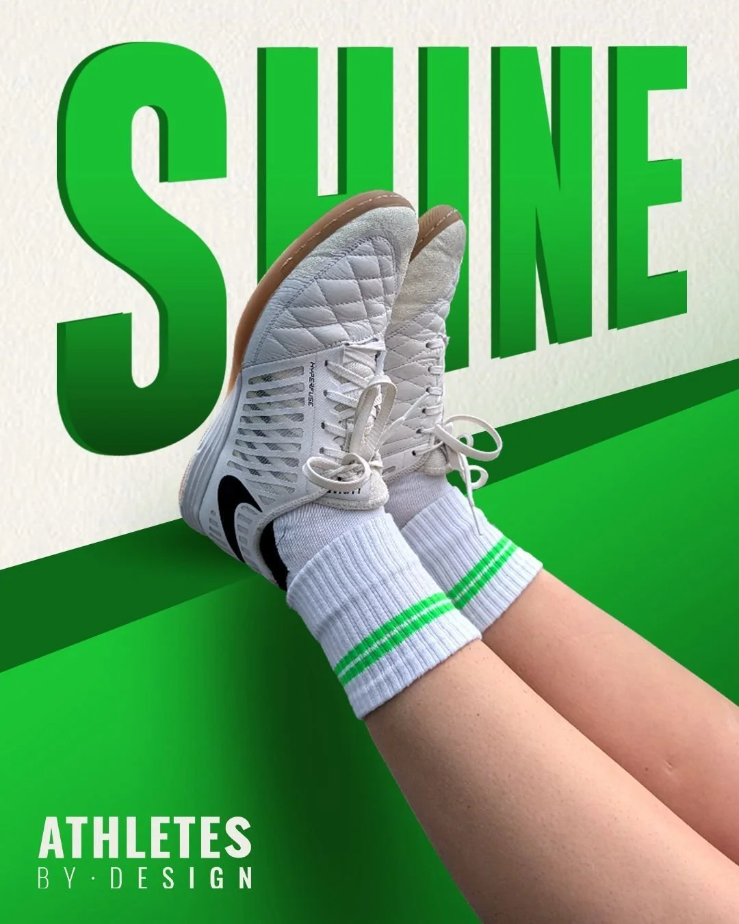 Step into your session with confidence.
Everything else follows from there.

#AthletesByDesign #GripSocks