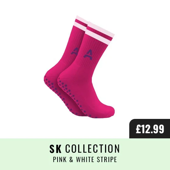 SK Collection - Pink & White Stripe