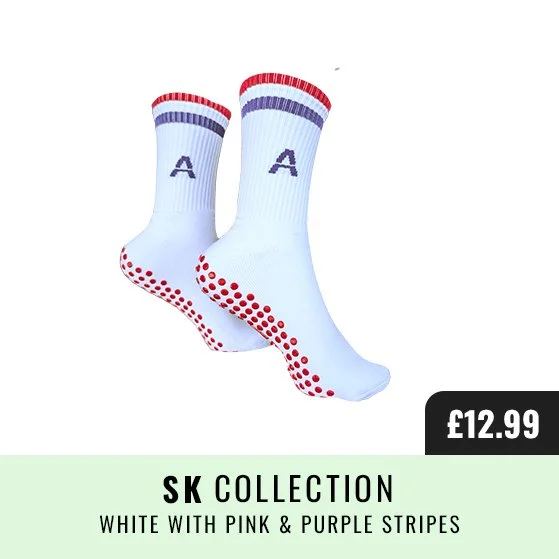 SK Collection - White & Pink grip