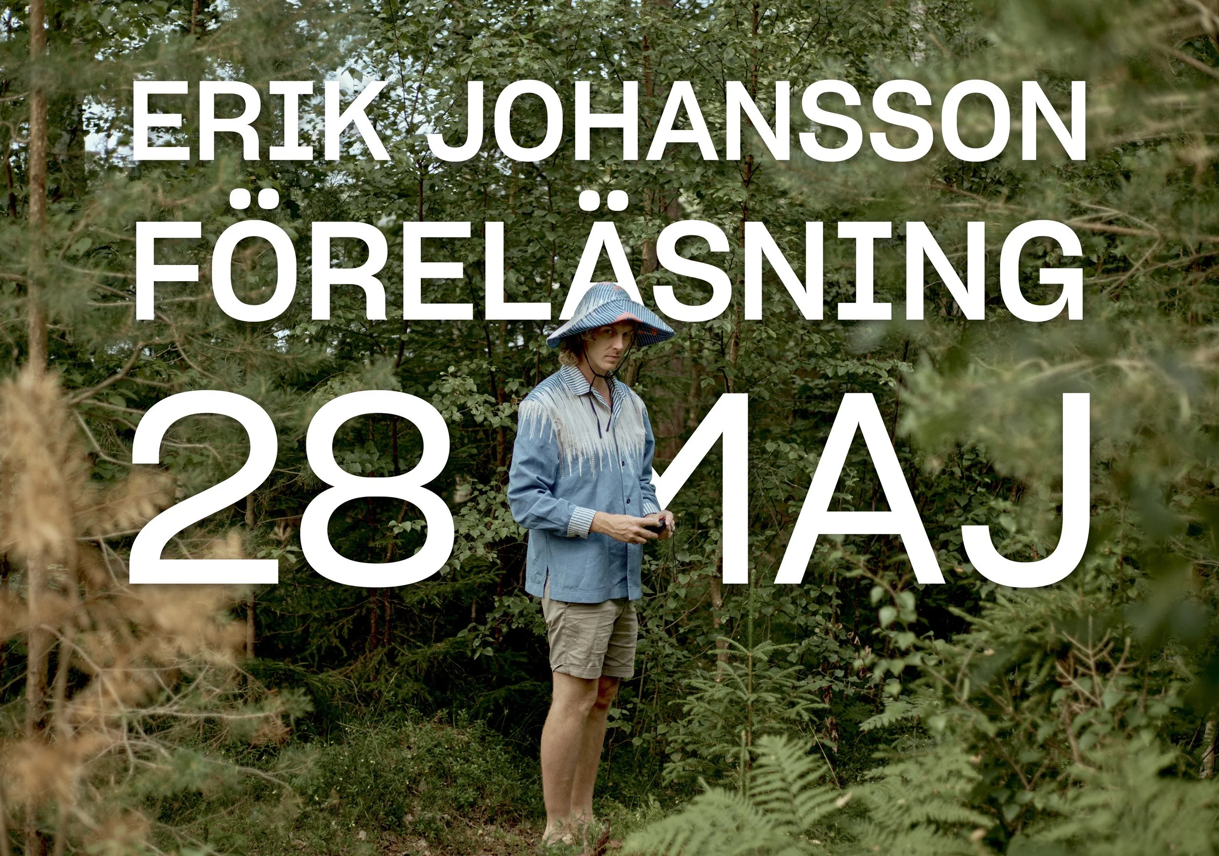 Föreläsning med Erik Johansson